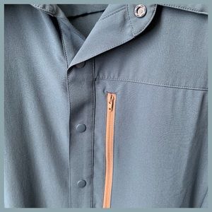Backcountry Brand Short Sleeve Snap Up Shirt